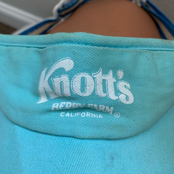 1980s Vintage Knotts Berry Farm Visor - Picture 3 of 4